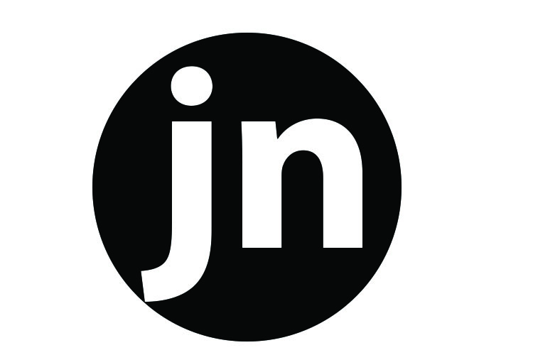 letters jn inside a circle